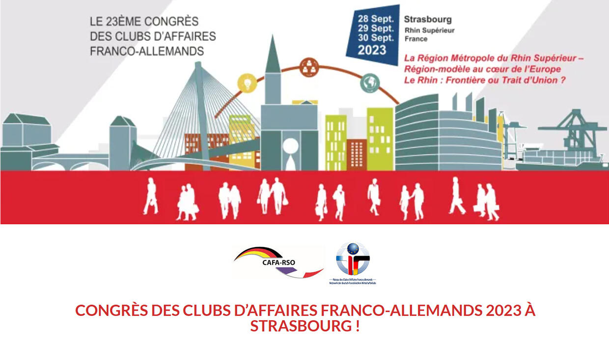 23ème Congrès des Clubs d’Affaires Franco-Allemands 